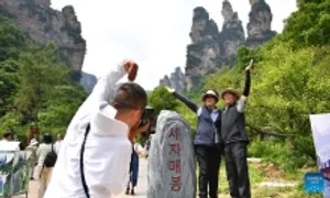 Trung Quốc 'bội thu' khách Hàn nhờ chính sách visa Trung Quốc 'bội thu' khách Hàn nhờ chính sách visa