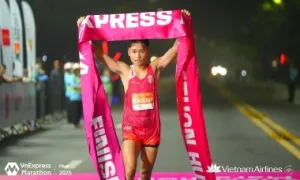 Marathon giúp chữa vết thương lòng của nhà vô địch VM Huế Marathon giúp chữa vết thương lòng của nhà vô địch VM Huế