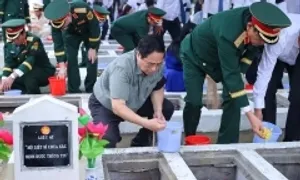 An Giang truy điệu, an táng 81 hài cốt liệt sĩ An Giang truy điệu, an táng 81 hài cốt liệt sĩ