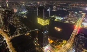 Saigon Marina IFC trình chiếu đèn LED trong đêm nhạc mừng khánh thành Saigon Marina IFC trình chiếu đèn LED trong đêm nhạc mừng khánh thành